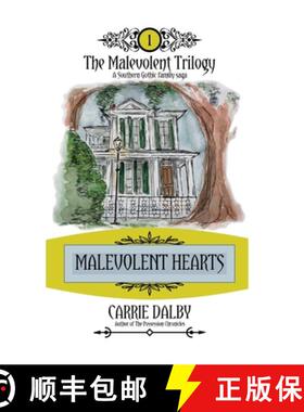 预订 Malevolent Hearts: The Malevolent Trilogy 1 [9781957892023]
