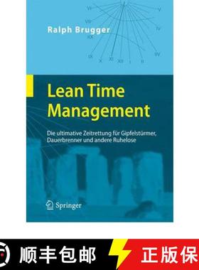 【3-4周达】Lean Time Management : Die ultimative Zeitrettung für Gipfelstürmer, Dauerbrenner und an... [9783642147319]