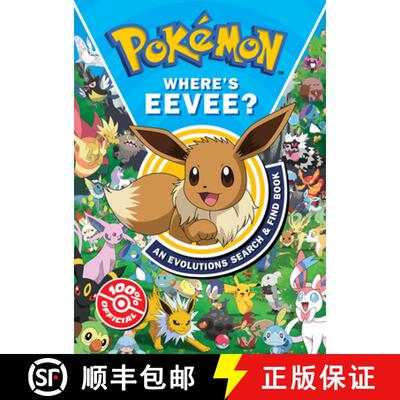 【3-4周达】Pokemon Where’s Eevee? An Evolutions Search and Find Book [9780008616748]