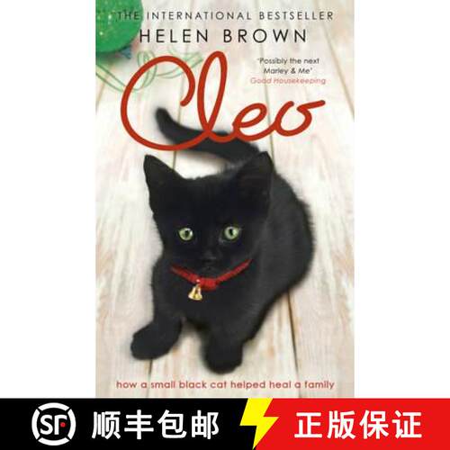 【3-4周达】Cleo: How a small black cat helped heal a family [9781444700145]