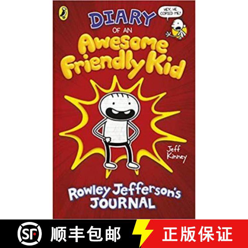 Diary of an Awesome Friendly Kid: Rowley Jefferson's Journal [9780241405604]