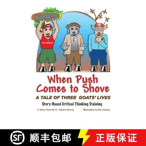 【3-4周达】When Push Comes to Shove: A Tale of Three Goats' Lives [9780692024010]
