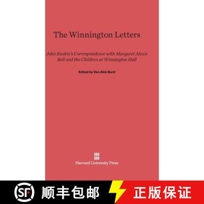 【3-4周达】精装 The Winnington Letters: John Ruskin's Correspondence with Margaret Alexis Bell and th... [9780674422643]