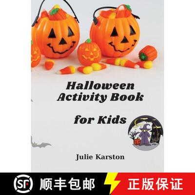 【3-4周达】Halloween Activity Book for kids: Skary Drawings for Fun  | 102 Pages |Coloring Book for K... [9783986542269]
