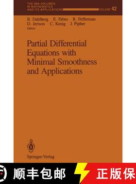 【3-4周达】Partial Differential Equations with Minimal Smoothness and Applications [9781461277125]