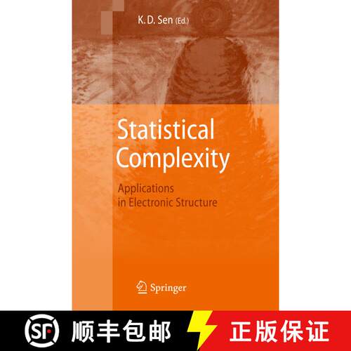 【3-4周达】Statistical Complexity : Applications in Electronic Structure [9789400799431]