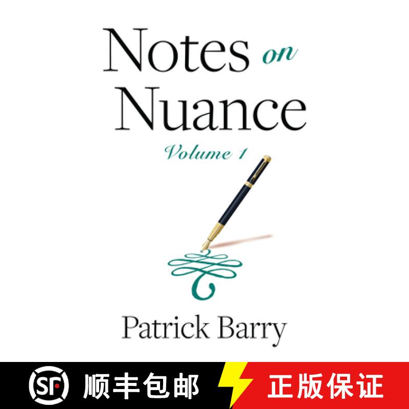【3-4周达】Notes on Nuance: Volume 1 [9781607856108]
