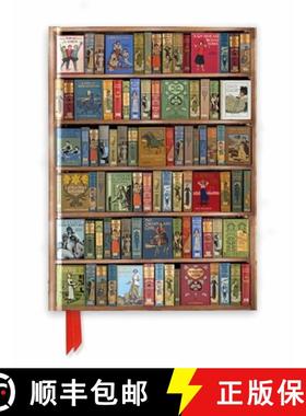 【3-4周达】Bodleian Libraries: High Jinks Bookshelves (Foiled Journal) [9781786640017]