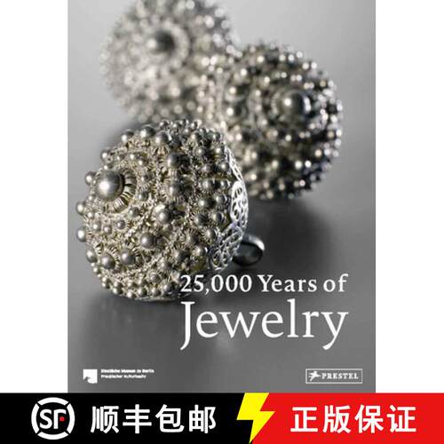 【3-4周达】精装 25,000 Years of Jewelry [9783791379128]