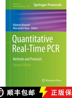 【3-4周达】Quantitative Real-Time PCR: Methods and Protocols (Second Edition 2020) (Second Edition 2020) [9781493998326]