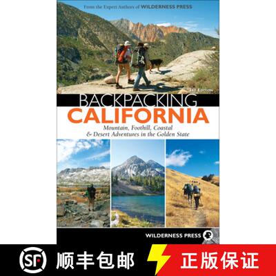 【3-4周达】Backpacking California : Mountain, Foothill, Coastal & Desert Adventures in the Golden State [9780899979588]