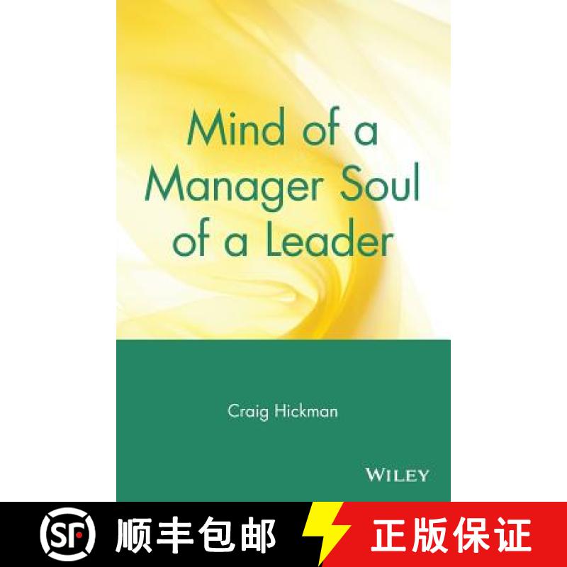【3-4周达】Mind Of A Manager Soul Of A Leader [Wiley经管] [9780471569343]