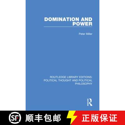 【3-4周达】DOMINATION AND POWER (RLE, POLITICA [9780367253943]