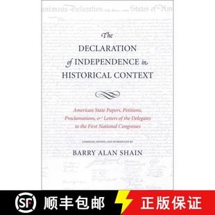 Papers Procl... Declaration 3周达 American Historical 9780300158748 Petitions State Independence Context