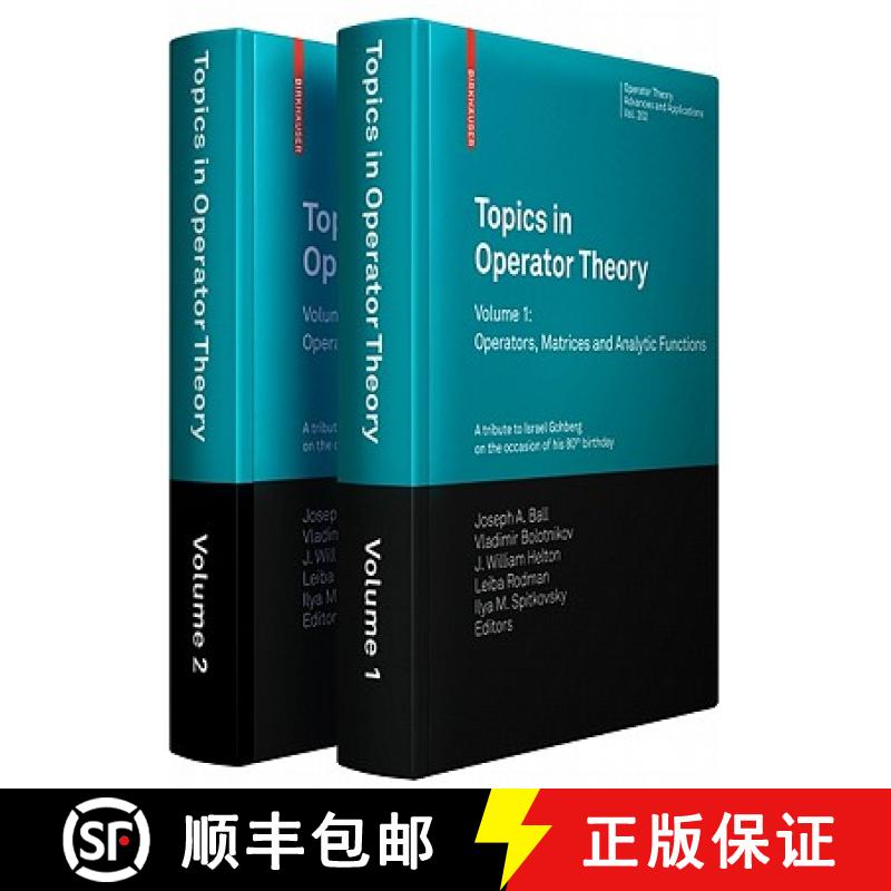 【3-4周达】Topics in Operator Theory [9783034601634]