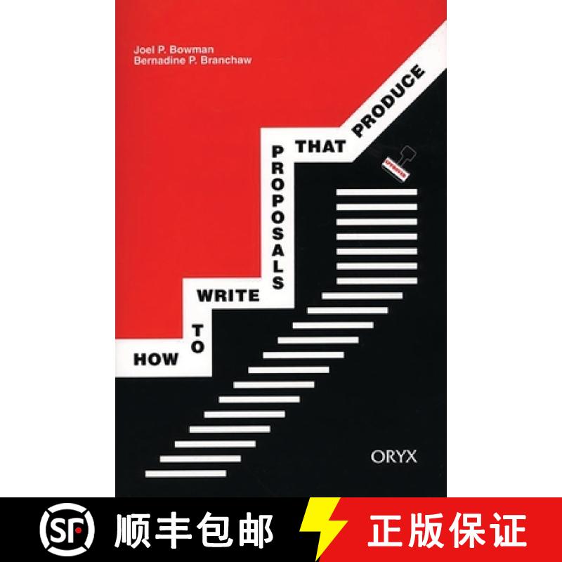 【3-4周达】How to Write Proposals That Produce [9780897746564]