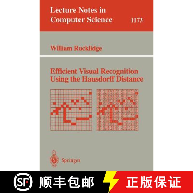 【3-4周达】Efficient Visual Recognition Using the Hausdorff Distance [9783540619932]