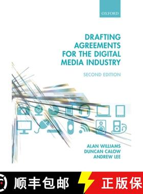 【3-4周达】Drafting Agreements for the Digital Media Industry [9780198712770]