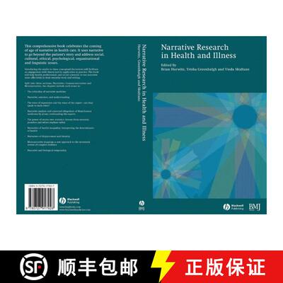 【3-4周达】Narrative Research In Health And Illness [Wiley医学] [9780727917928]