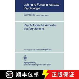 Psychologische 4周达 Aspekte des 9783540137351 Verstehens