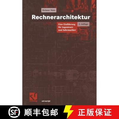 【3-4周达】Rechnerarchitektur : Eine Einführung für Ingenieure und Informatiker (2., überarb. Aufl... [9783528133795]