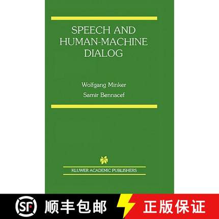 【3-4周达】Speech and Human-Machine Dialog [9781402080364]