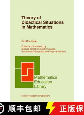 【3-4周达】Theory of Didactical Situations in Mathematics : Didactique des Mathématiques, 1970-1990 [9780792345268]