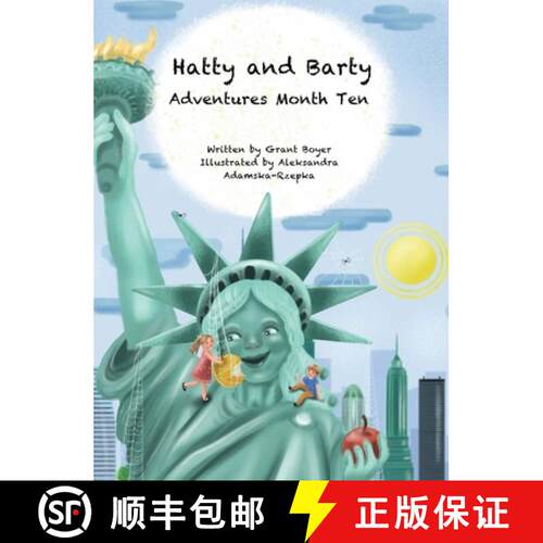 【3-4周达】精装 Hatty and Barty Adventures Month Ten [9798869304353]