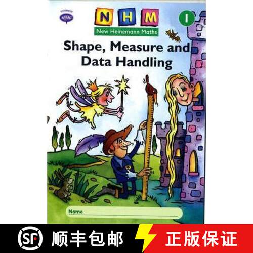 【3-4周达】New Heinemann Maths Yr1, Measure and Data Handling Activity Book (8 Pack) [9780435167578]