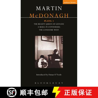 【3-4周达】McDonagh Plays: The Beauty Queen of Leenane; A Skull of Connemara; The Lonesome West v. 1 [9780413713506]