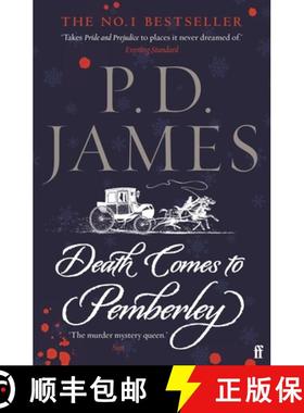 【3-4周达】Death Comes to Pemberley : 'Combines the grace of Jane Austen with the pace of a thriller.... [9780571379699]