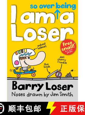 【3-4周达】I Am So over Being a Loser (Barry Loser) [9781405260336]