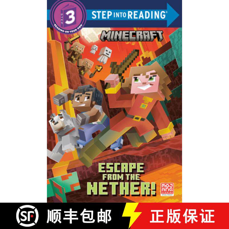 预订 Escape from the Nether! (Minecraft) [9780593430675]