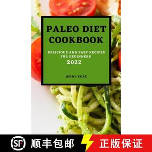Paleo 9781803504629 Beginners and 4周达 Easy Cookcook Diet for 2022 Recipes Delicious