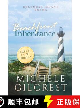 【3-4周达】Beachfront Inheritance Large Print (Solomons Island Book One) [9781953722096]