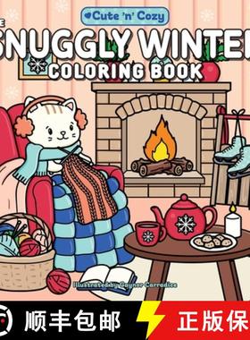 【3-4周达】The Snuggly Winter Coloring Book [9781507224304]
