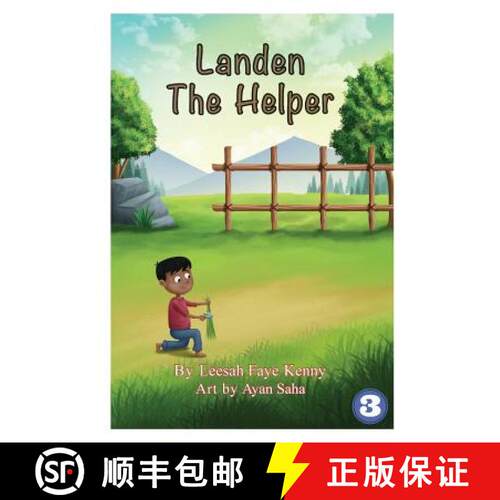 【3-4周达】Landen the Helper [9781925960563]