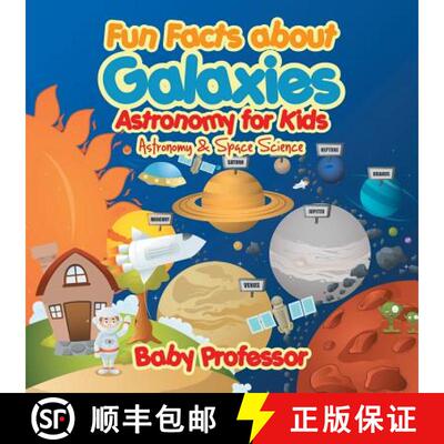 【3-4周达】Fun Facts about Galaxies Astronomy for Kids | Astronomy & Space Science [9781541905191]