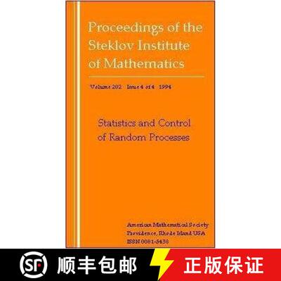 【3-4周达】Statistics And Control Of Random Processes [9780821804117]