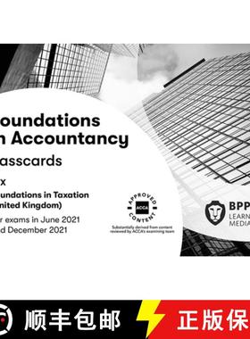 【3-4周达】FIA Foundations in Taxation FTX FA2020: Passcards [9781509734450]