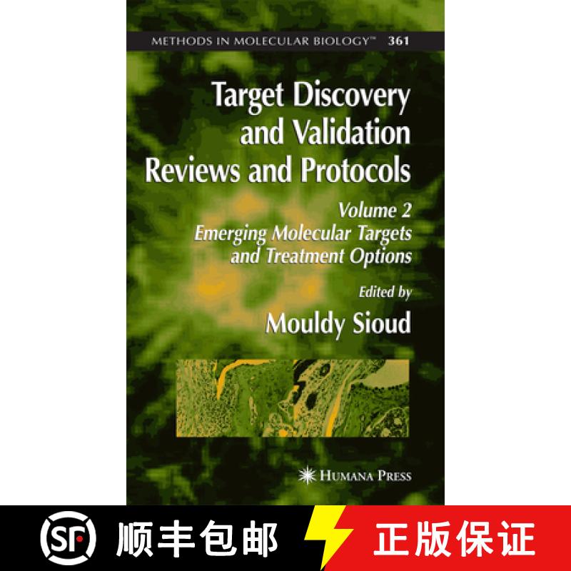 【3-4周达】Target Discovery and Validation Reviews and Protocols: Emerging Molecular Targets and Trea... [9781617378270]