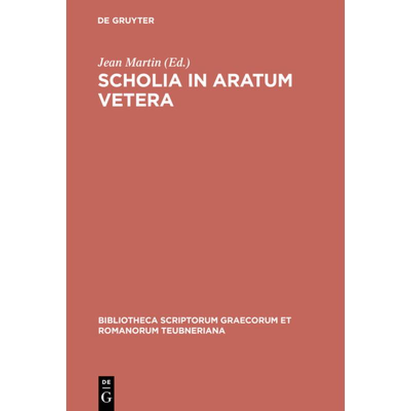 预订 Scholia in Aratum Vetera CB [9783598710476]