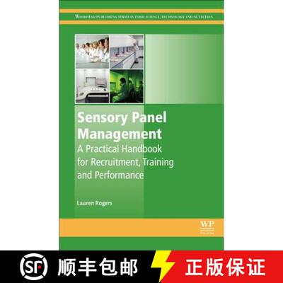 【3-4周达】精装 Sensory Panel Management: A Practical Handbook for Recruitment, Training and Performance [9780081010013]