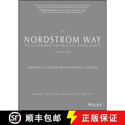 【3-4周达】The Nordstrom Way To Customer Experience Excellence: Creating A Values-Driven Service Cult... [9781119375357]
