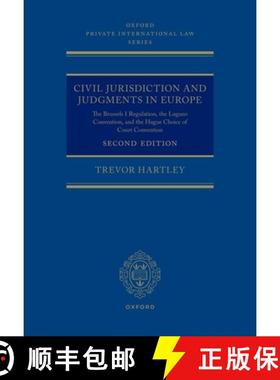 【3-4周达】Civil Jurisdiction and Judgements in Europe: The Brussels I Regulation, the Lugano Convent... [9780198879749]