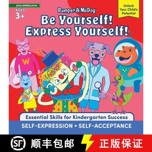 【3-4周达】Bumper and McDog Be Yourself! Express Yourself!: Encourage Self-Expression and Self-Accept... [9781966126133]