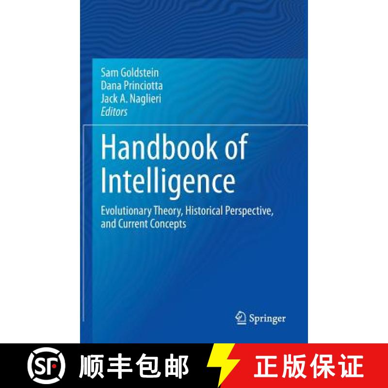 【3-4周达】Handbook of Intelligence : Evolutionary Theory, Historical Perspective, and Current Concepts [9781493915613]