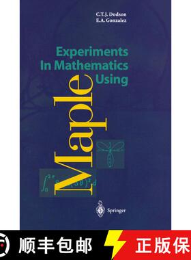 【3-4周达】Experiments In Mathematics Using Maple [9783540592846]