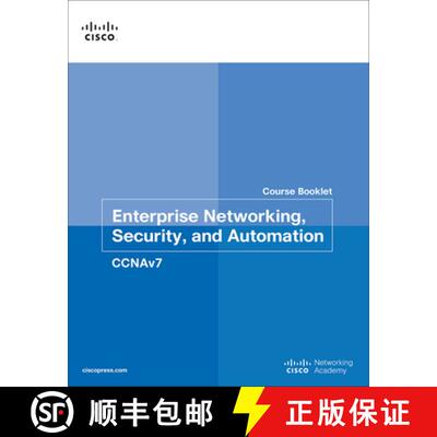 【3-4周达】Enterprise Networking, Security, and Automation Course Booklet (Ccnav7) [9780136634737]