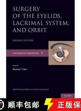 【3-4周达】Surgery of the Eyelids, Lacrimal System, and Orbit [9780195340211]